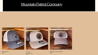 Thumbnail of mountainpatriotcompany.com