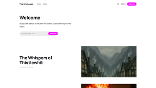 Thumbnail of theunshaped.com