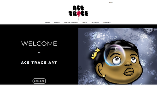 Thumbnail of acetraceartwork.com