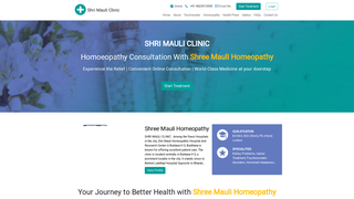 Thumbnail of shrimaulihomoeopathy.com