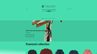 Thumbnail of indelibleclothing.com