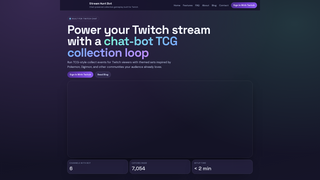 Screenshot of streamhuntbot.com