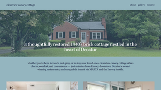 Thumbnail of clearviewcanarycottage.com