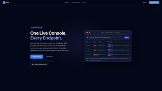 Screenshot of eqsentry.io