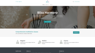 Thumbnail of blisssharmony.com