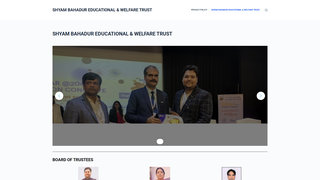Thumbnail of shyambahadurtrust.com