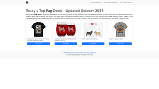 Thumbnail of spoiledpugs.com