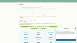 Thumbnail of theveganfoodnearme.com