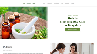Thumbnail of drpadmaram.com