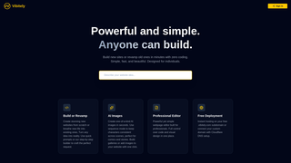 Screenshot of vibitely.com