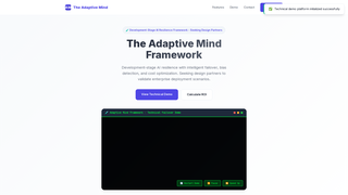 Thumbnail of adaptive-mind.com