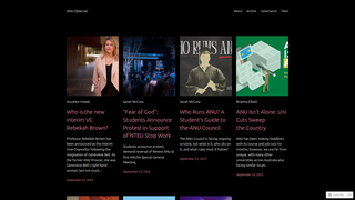 Thumbnail of anu-observer.org