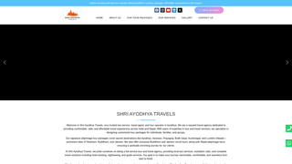 Thumbnail of shriayodhyatravels.com