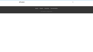 Thumbnail of 6predict.com
