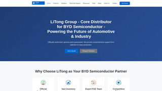Thumbnail of bydsemi-distributor.com