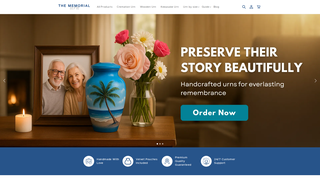 Thumbnail of thememorialurn.com