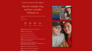 Thumbnail of marciaandtony.com