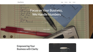 Thumbnail of clearpointsbookkeeping.com