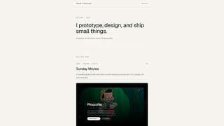 Screenshot of carsonosullivan.com