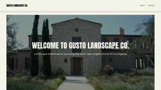 Thumbnail of gustolandscape.com