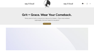 Thumbnail of sayitloudbrand.com