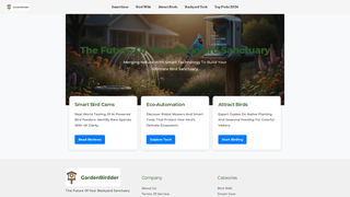 Screenshot of gardenbirder.com