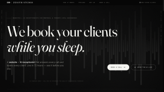 Screenshot of zenithstudio.ca