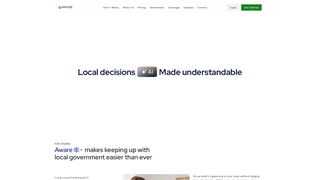 Screenshot of aware-insights.net