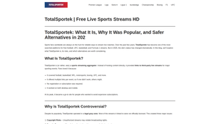 Thumbnail of total1sportek.com