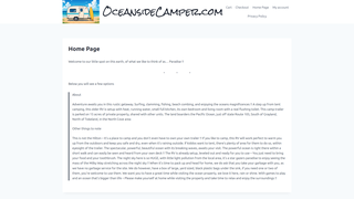 Thumbnail of oceansidecamper.com