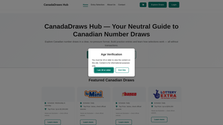 Thumbnail of canadadrawshub.com