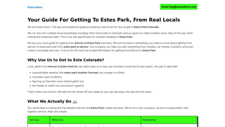 Thumbnail of estesdirect.com