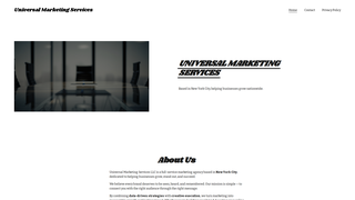 Thumbnail of universalmarketingservices.com