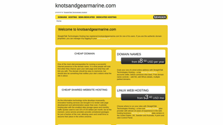 Thumbnail of knotsandgearmarine.com