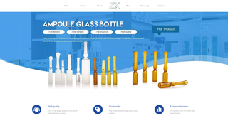 Thumbnail of zhongxinglass.com