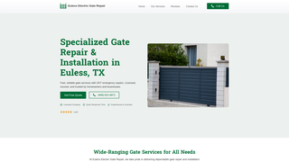 Thumbnail of eulesselectricgaterepairs.com