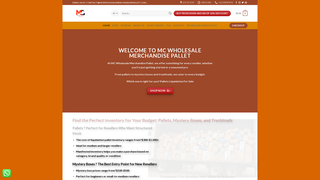 Thumbnail of mcwholesalemerchandisepallet.com