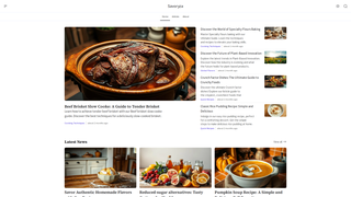 Thumbnail of savoryza.com