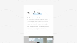 Thumbnail of aissamindfulness.com