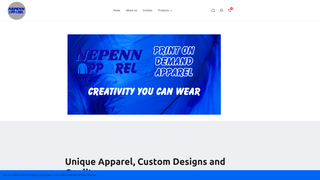 Thumbnail of nepennapparel.com