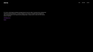 Screenshot of emmabaj.com