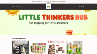 Thumbnail of littlethinkershub.com