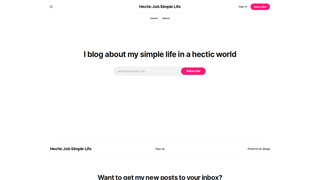 Thumbnail of hecticjobsimplelife.com