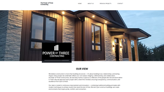 Thumbnail of powerofthreecontracting.com