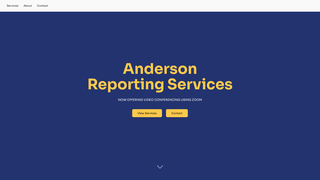 Thumbnail of andersonreportingservices.com