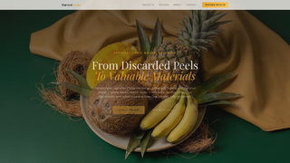 Screenshot of harvestagain.com