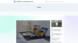 Thumbnail of prepandprogress.com