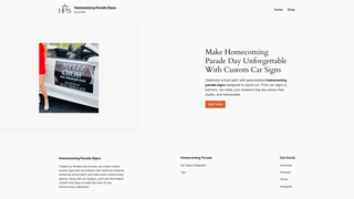 Thumbnail of homecomingparadesigns.com