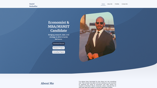 Screenshot of danielreshadfar.com
