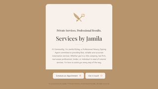 Thumbnail of servicesbyjamila.com